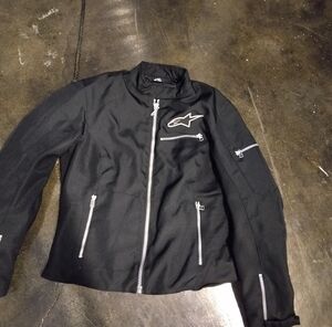 Alpinestars Stella women's  motorcycle jacket.  Size Large